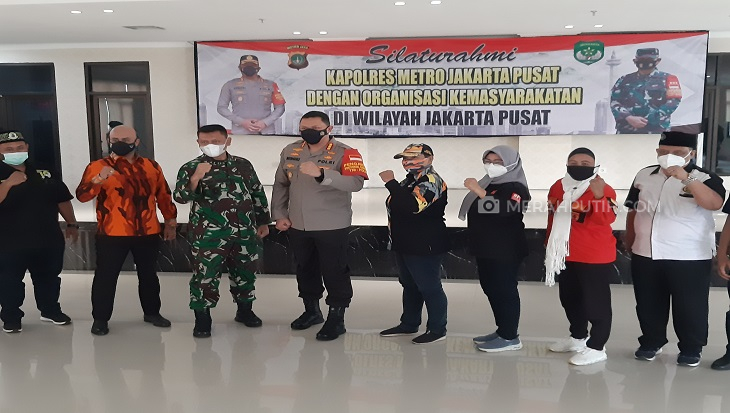 Kapolres Jakarta Pusat Minta Ormas Ikut Jaga Keamanan dan Ketertiban saat Pandemi