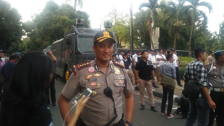 Aksi Peduli Rohingya Sempat Diwarnai Ricuh