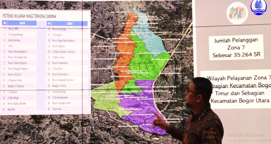 32 Bulan Tidak Bayar Tagihan Air, Tirta Pakuan Berhak Putuskan Saluran Pelanggan