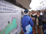 Pramono Anung Resmikan Waduk Batu Licin di Cipayung, Perkuat Pengendalian Banjir