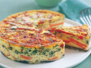 Berbahan Telur, Frittata Cepat, Sehat, Bernutrisi untuk Sarapan