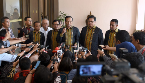 Jokowi: Saya Tidak Pernah Ragukan Pimpinan KPK