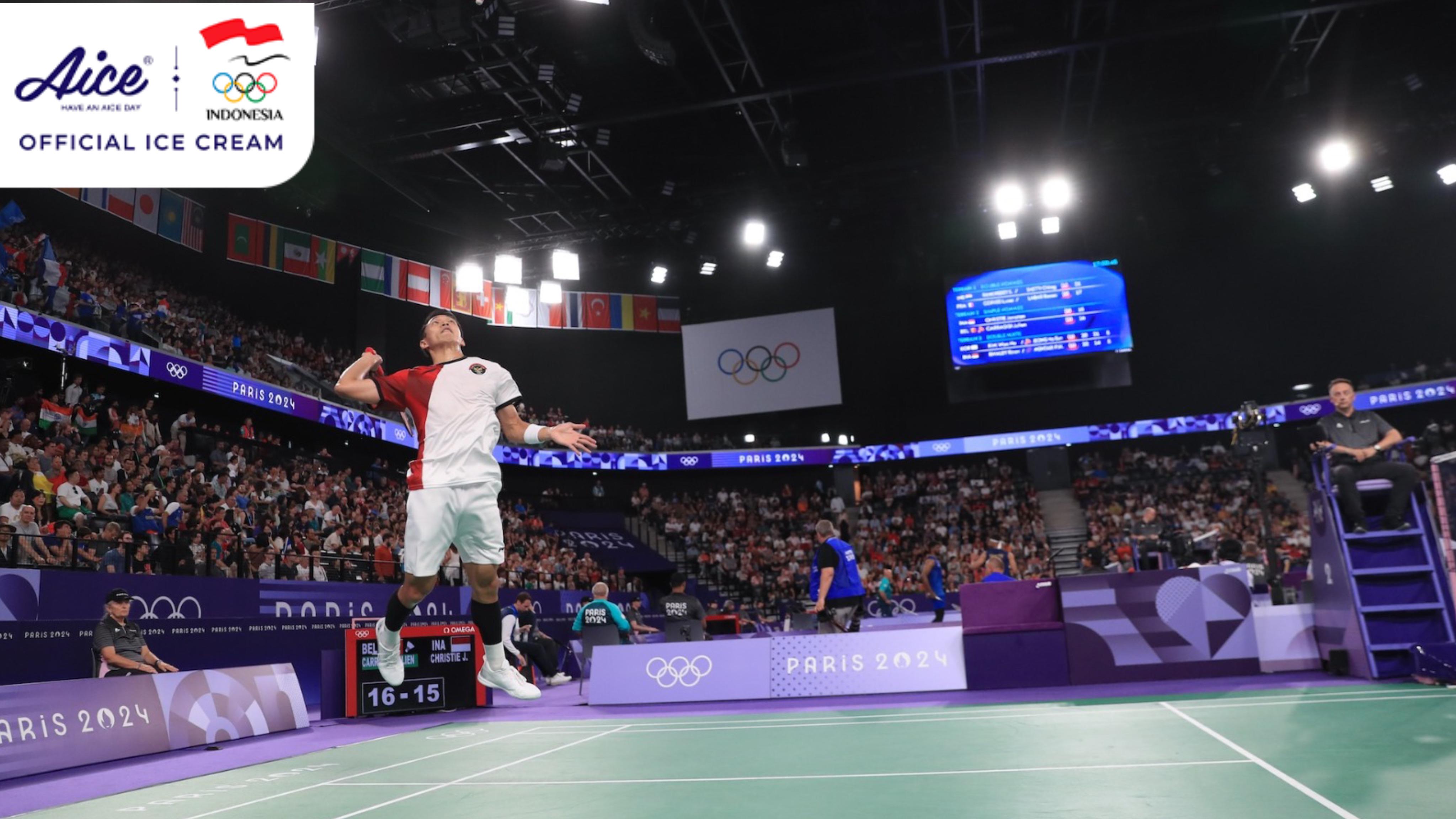 Jonatan Christie Menangi Pertandingan Pembuka Olimpiade Paris 2024