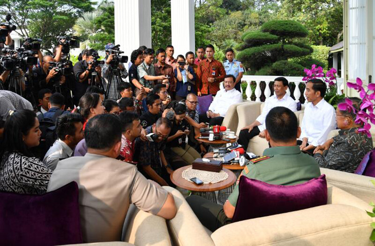 Presiden Jokowi Imbau Warga DKI Gunakan Hak Pilih di TPS pada 19 April 