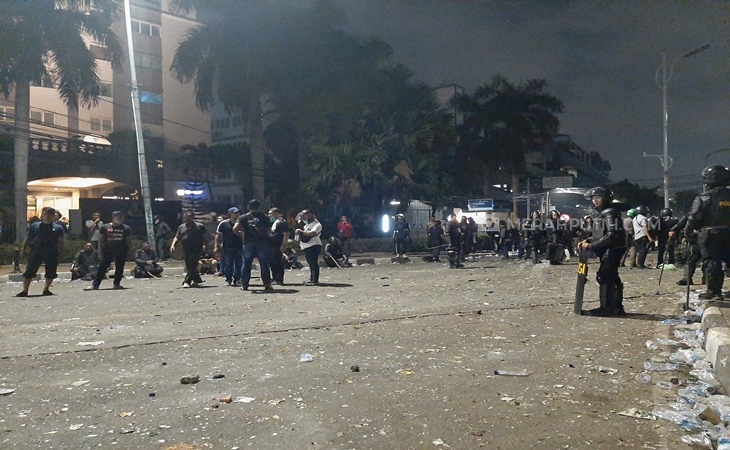  Polisi Lakukan Penangkapan Massal, 570 Pelajar Sudah Diamankan