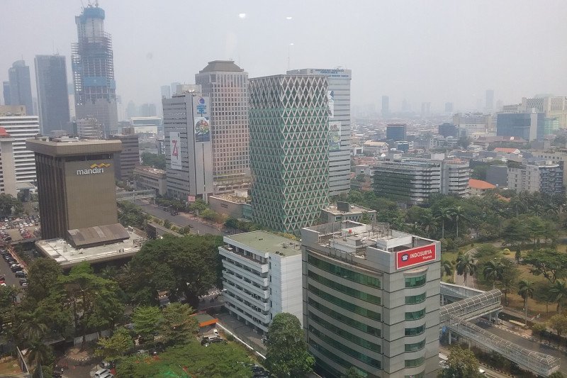Perkantoran Jakarta. (Foto: Antara)