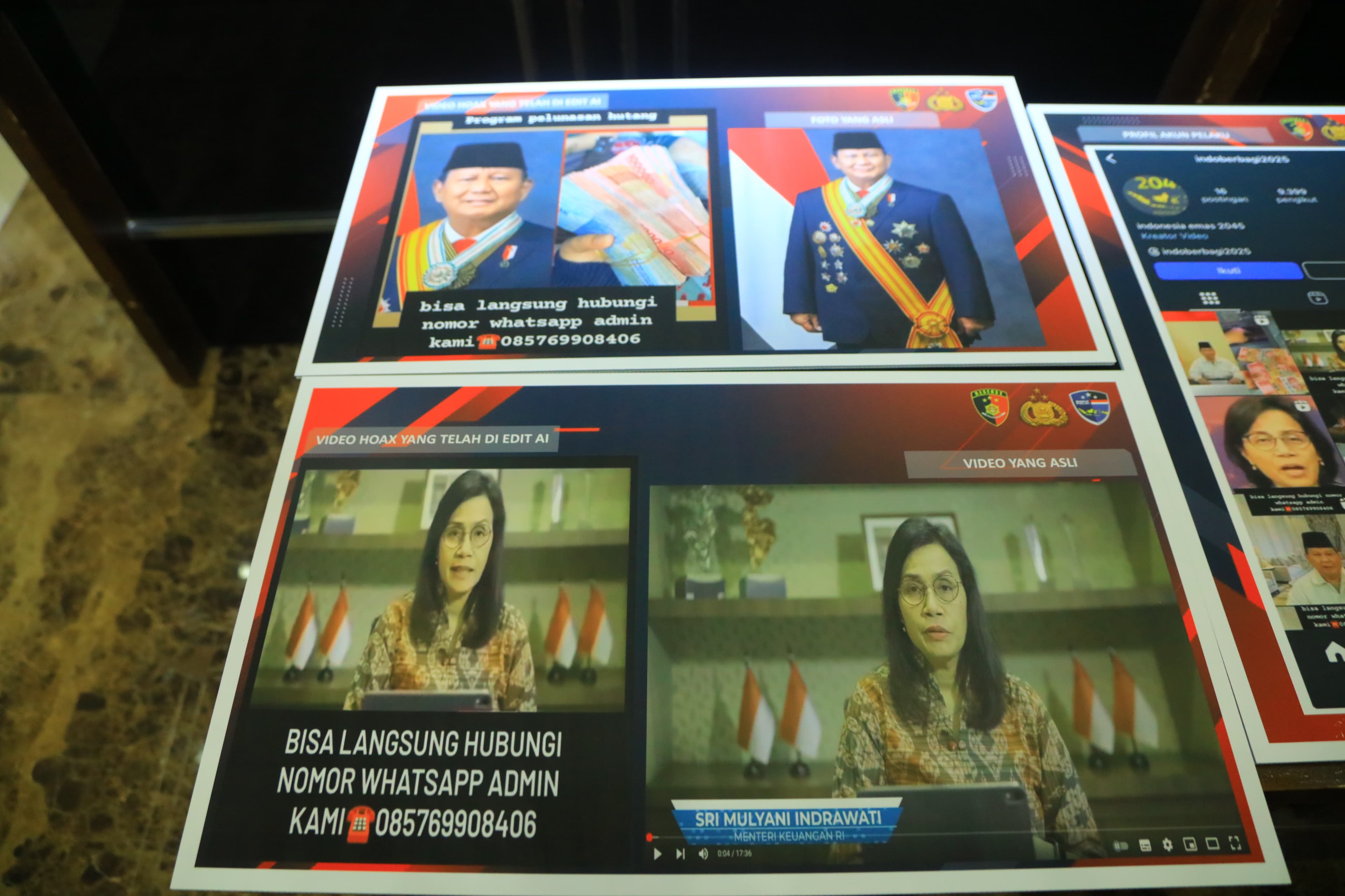 Wajah Prabowo dan Sri Mulyani Dipakai Deepfake, Pelaku Untung Puluhan Juta