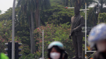Mengintip Wajah Patung MH Thamrin yang akan Dipindahkan ke Museum MH Thamrin Jakarta