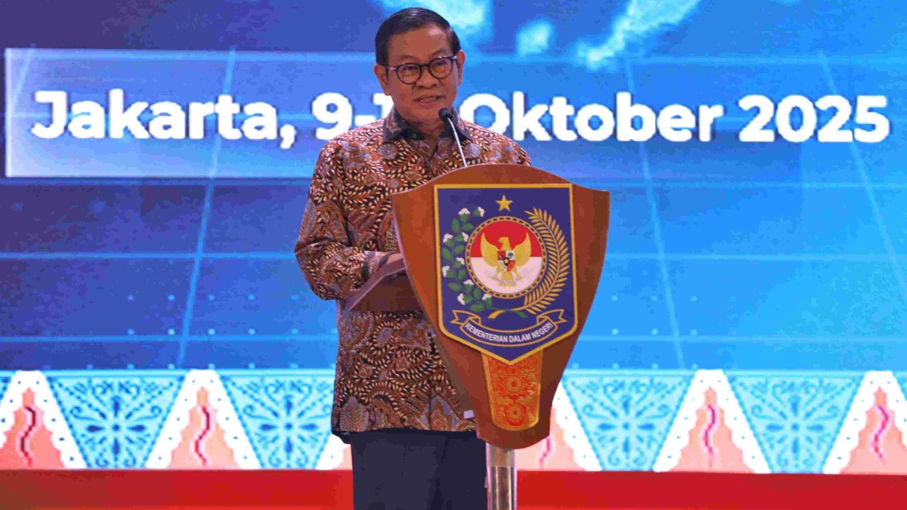 Hadiri Rakornas APIP, Gubernur Pramono Dorong Kemandirian Fiskal Daerah