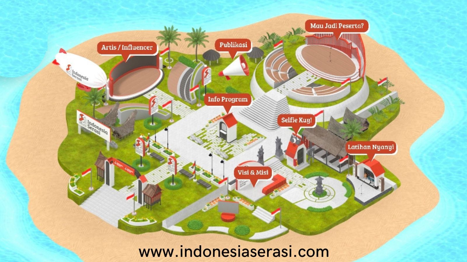 Indonesia Serasi Gaungkan Pesan Persatuan Lewat Musik