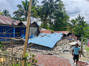 Gempa Palu, Sulteng, Korban Tewas dan Puluhan Bangunan Rusak Parah