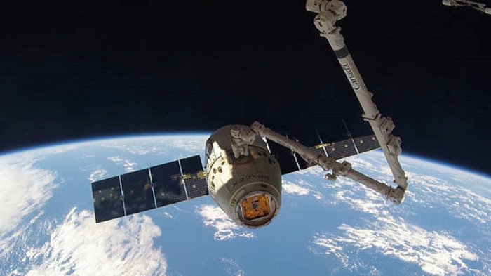 Bagian mesin dari ISS (Sumber: NASA)