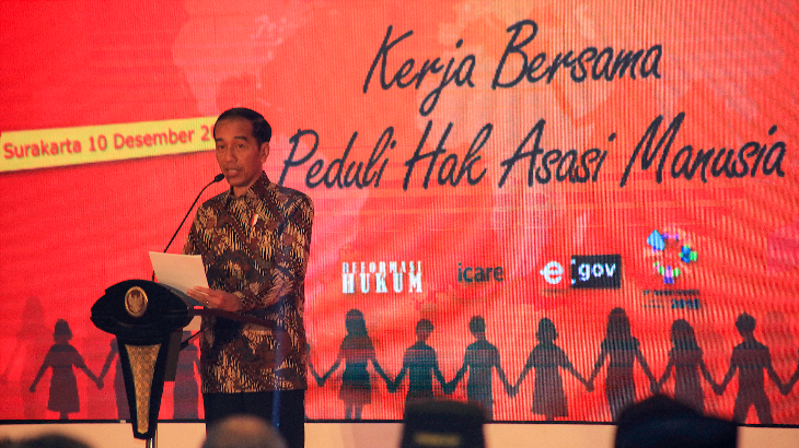 Presiden Jokowi: Saya Sadar Pekerjaan Rumah Penegakan HAM Belum Tuntas