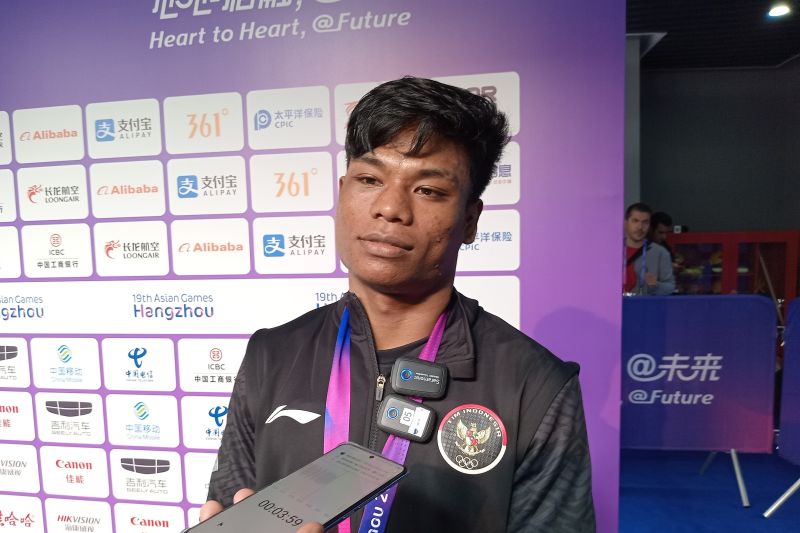 Samuel Marbun Bangga Persembahkan Medali Perak Asian Games 2022