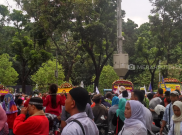 Anies-Sandi Menuju Balkot, Jalan Merdeka Selatan Diblokir