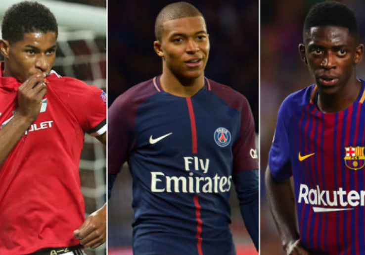 Mbappe, Dembele, dan Rashford Masuk Nominasi Pemain Muda Terbaik 2017