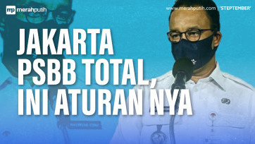 Jakarta PSBB Total, Ini Peraturannya