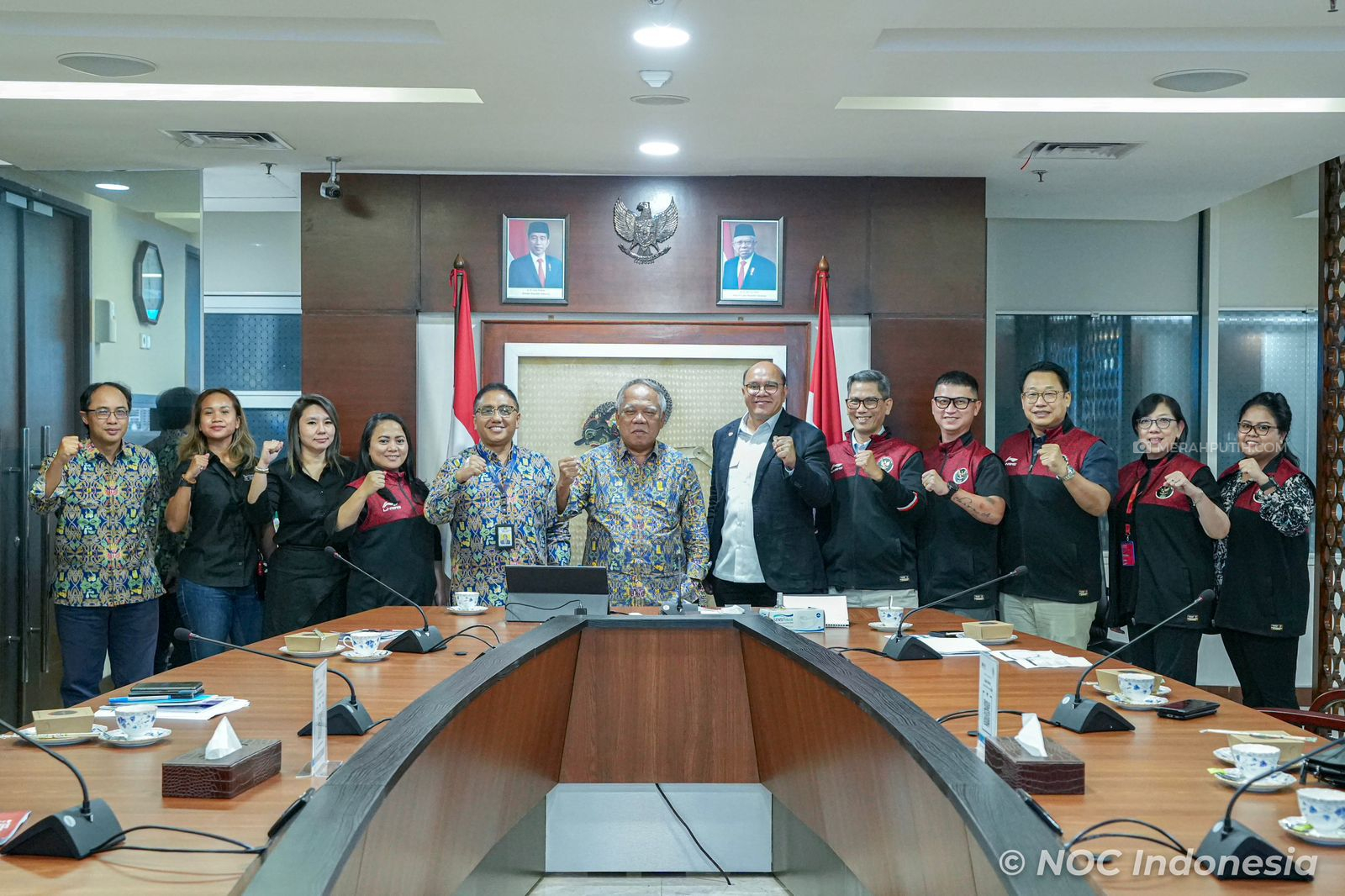 NOC dan CdM Basuki Gelar Rapat Membahas Persiapan Atlet Jelang Asian Games