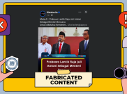 [HOAKS atau FAKTA]: Raja Juli Jadi Menteri Bencana