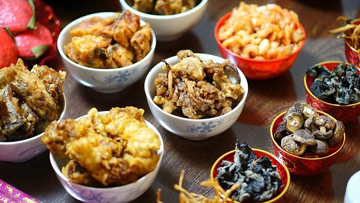 Makanan Tionghoa sajian Imlek. (Foto: Pixabay/Silentpilot)