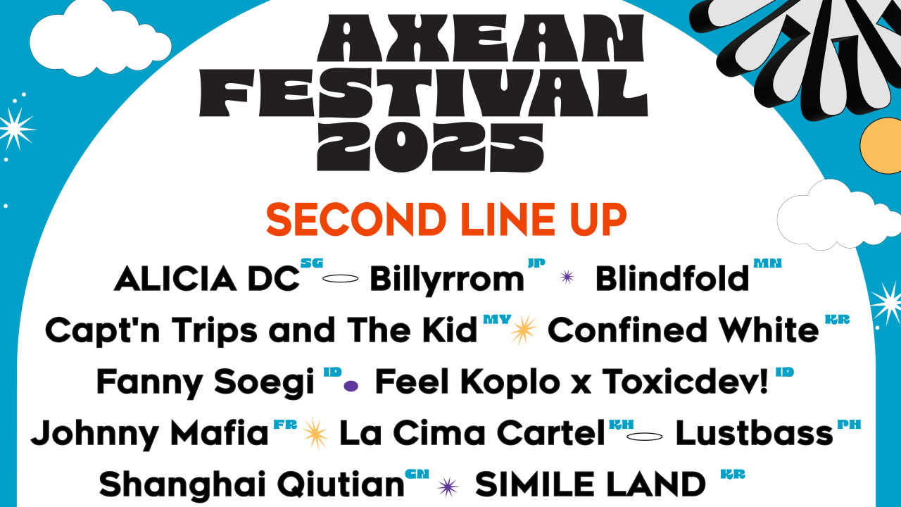 AXEAN Festival 2025 Umumkan Line-up Gelombang Kedua, Selebrasi Talenta Musik Asia Tenggara