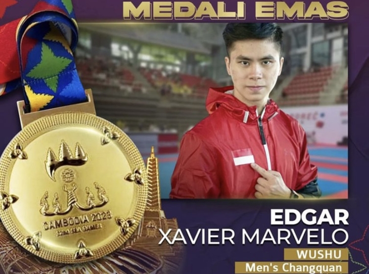 Wushu Awali Perolehan Medali Hari Ini dengan 1 Emas dan 2 Perak