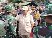 Prabowo Sampaikan Belasungkawa pada Keluarga Korban Erupsi Gunung Marapi