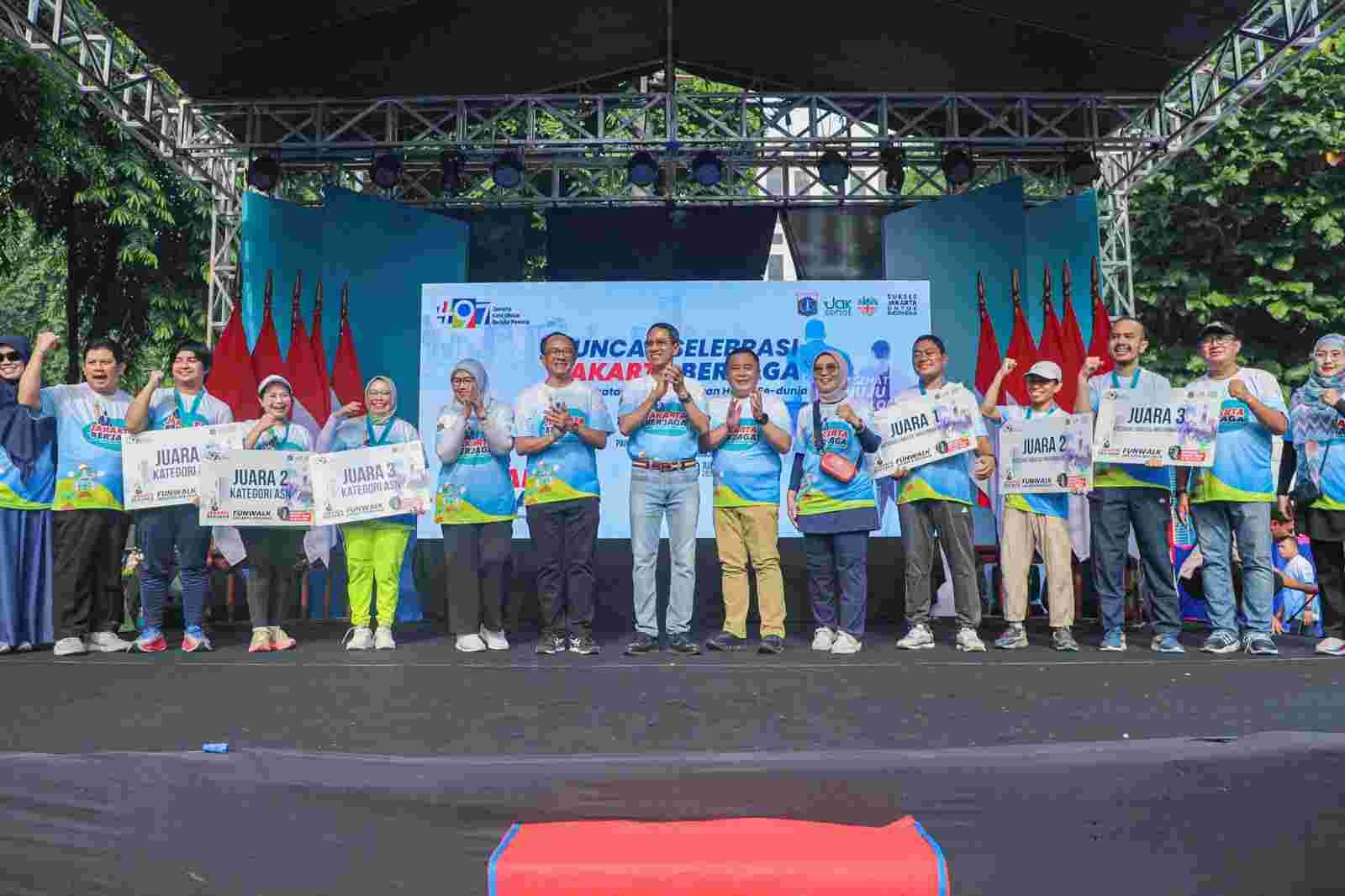 Warga Diajak Gaya Hidup Sehat Melalui Kampanye Jakarta Berjaga