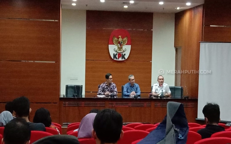 KPK gelar konferensi pers terkait OTT Imigrasi Mataram