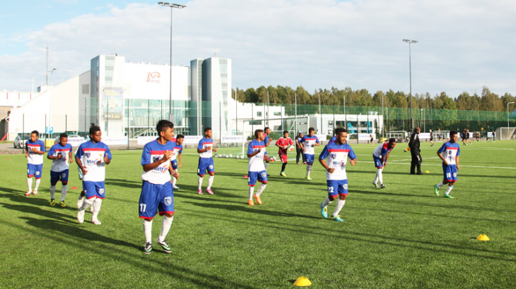Uni Papua Gelar Pelatihan Sepak Bola di Atambua