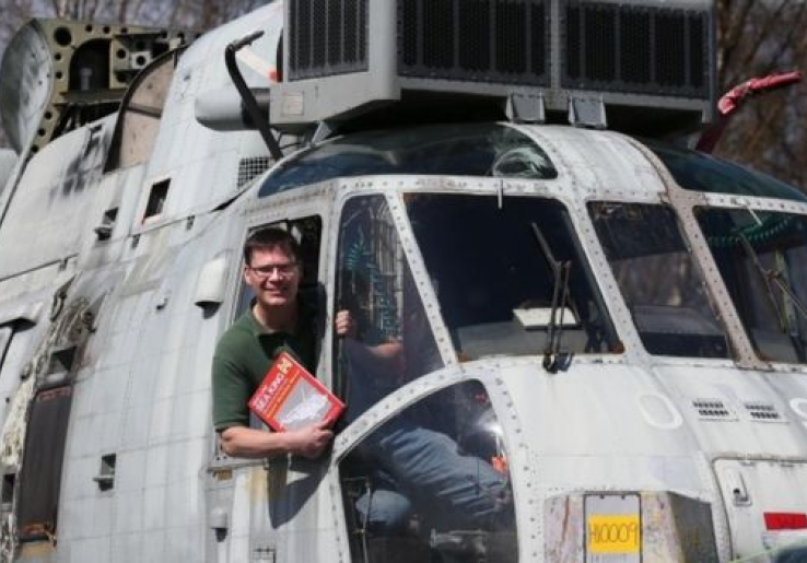 Sea King, Helikopter yang Disulap Jadi Cottage