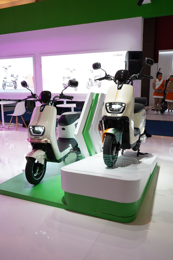 Ofero Rilis 3 Sepeda dan Motor Listrik di IIMS