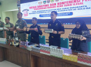 Bea Cukai Surakarta Musnahkan 12,8 Juta Batang Rokok Ilegal, Potensi Kerugian Negara Rp12,53 Miliar