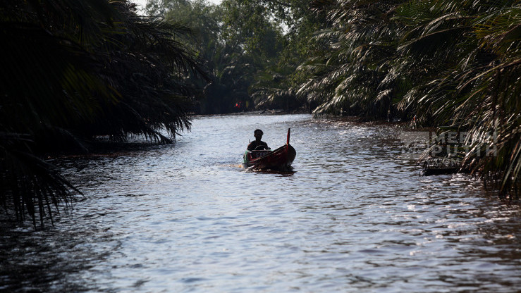 Menilik Riak Sungai Kuala Selat, Nadi Kehidupan Warga Kateman Riau