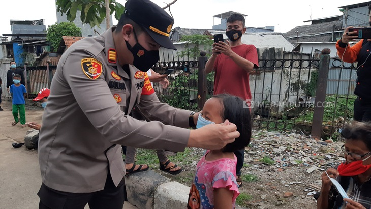 Kawasan Padat Penduduk Mangga Dua Selatan Nyaris Nihil Kasus COVID-19