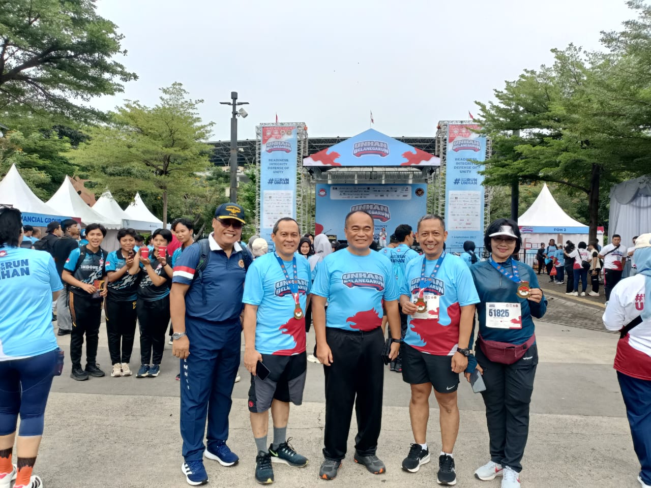 Bela Negara Run 2025 jadi ajang reuni alumni UNHAN RI