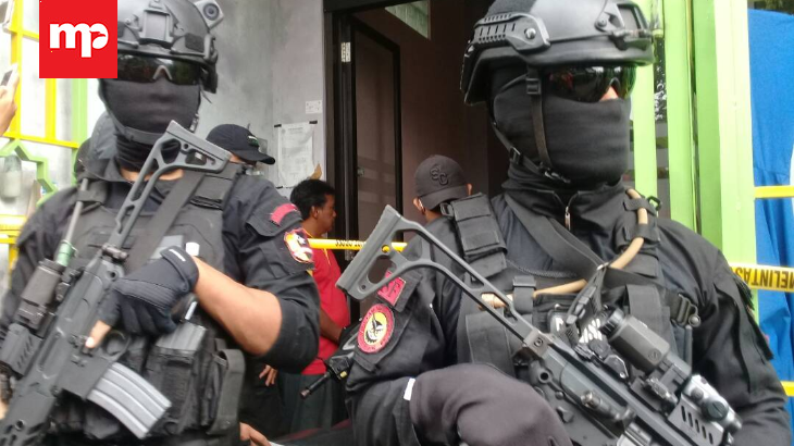 Densus 88 bekuk teroris JAD di Jawa Timur