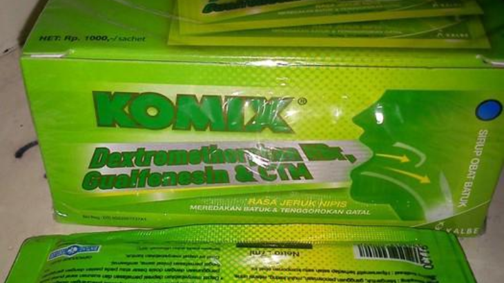 Obat Batuk Komix Dilarang Beredar di Bangka Belitung