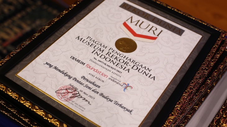 Bakti Budaya Djarum Foundation Mendapat MURI