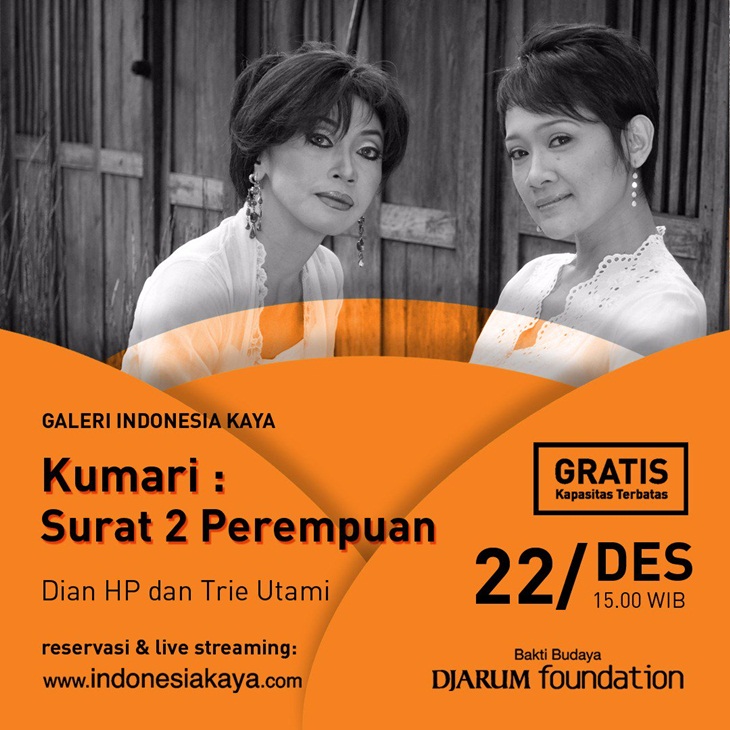 Kumari: Surat 2 Perempuan. (Foto: istimewa)