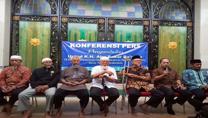 Keluarga Ba'asyir Doakan Para Pengganjal Keputusan Bebas dapat Pintu Hidayah