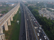Korlantas Polri Berlakukan Contraflow di Tol Jakarta-Cikampek