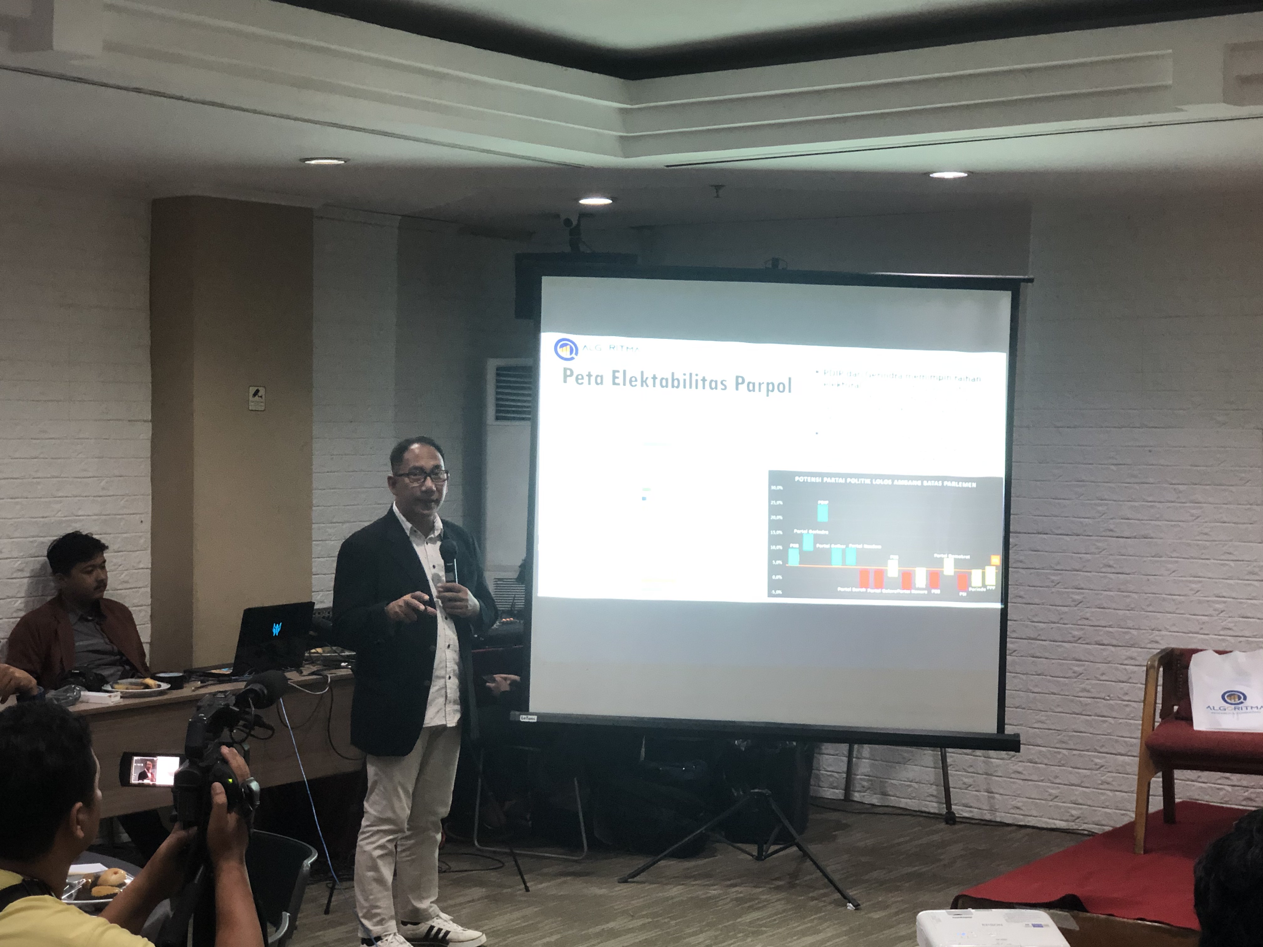 Direktur Riset dan Program Alogaritma, Fajar Nursahid