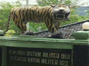 Begini Tampilan Terbaru Harimau 'Nyengir' Koramil Cisewu