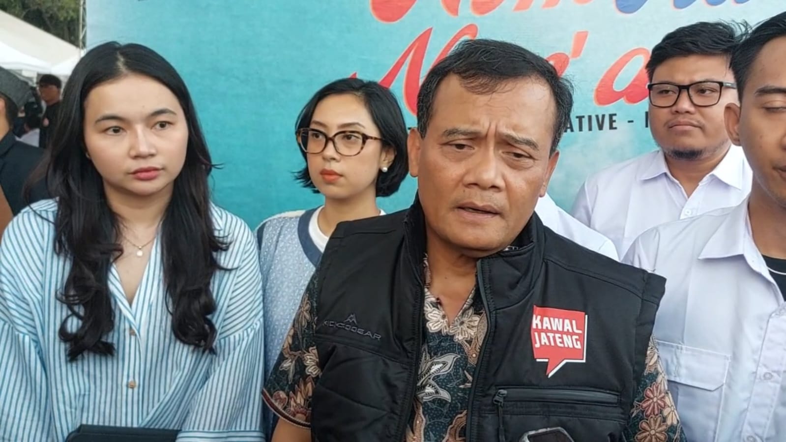 Cagub Jateng Luthfi Baru Boleh Nyoblos di TPS 1 Sumber Solo Setelah Jam 12