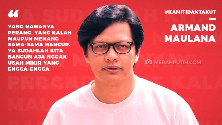 Armand Maulana: Mau Menang, Mau Kalah yang Rugi Adalah Kita