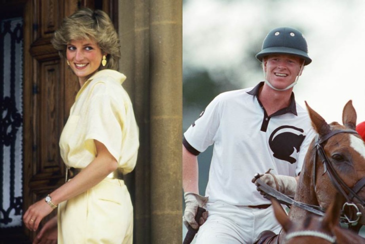 Putri Diana dan James Hewitt. (Foto: Harpers Bazaar) 