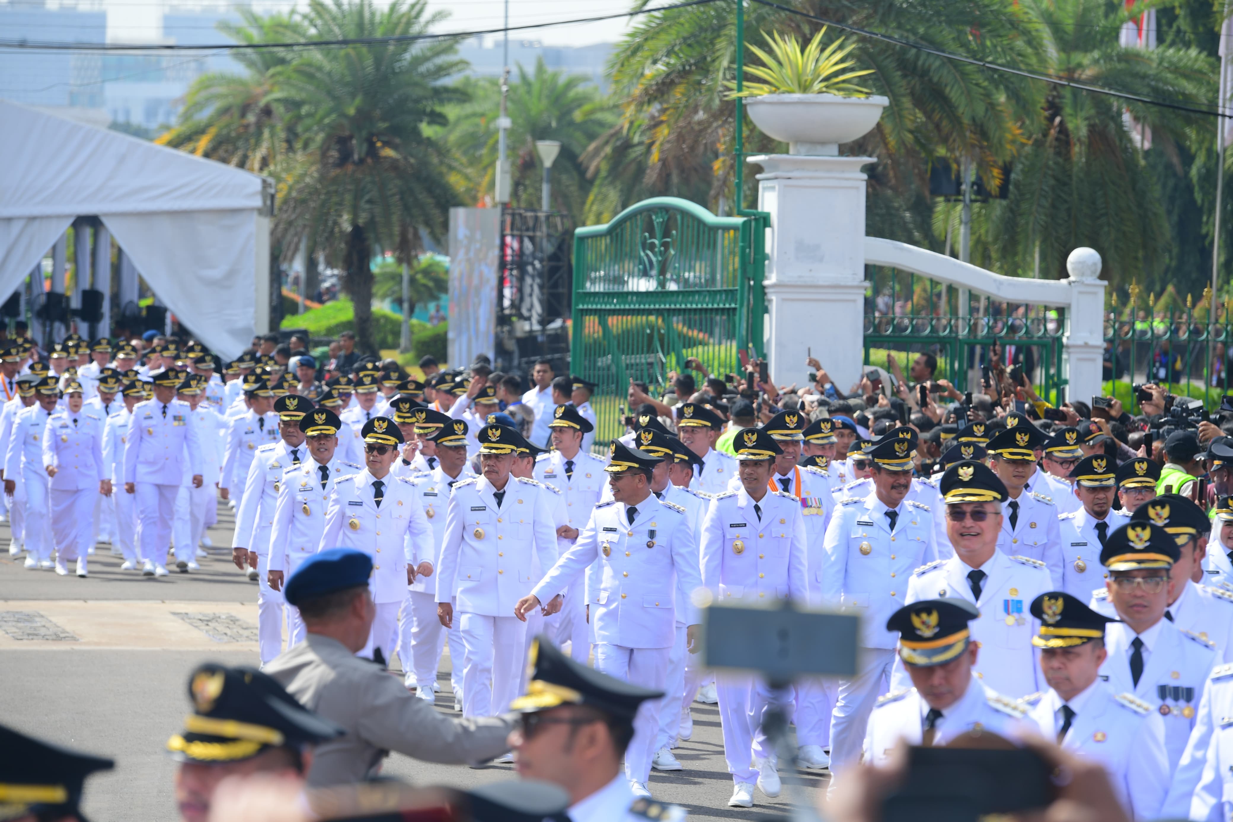 Pelantikan 961 Kepala Daerah Terpilih Pilkada Serentak 2024 di Istana Negara
