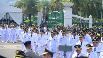 Pelantikan 961 Kepala Daerah Terpilih Pilkada Serentak 2024 di Istana Negara