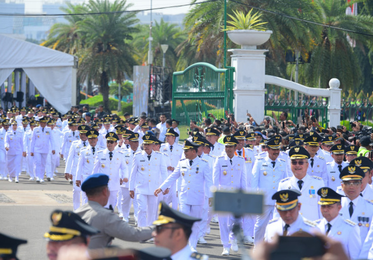 Pelantikan 961 Kepala Daerah Terpilih Pilkada Serentak 2024 di Istana Negara